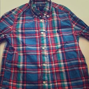 Boys button down shirt